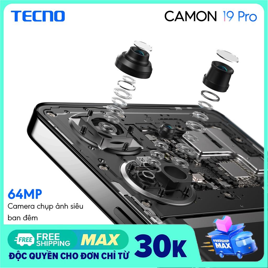 Điện thoại Camon 19 Pro GB/128GB  Chính Hãng Mới Nguyên Seal Hiệu Năng Khủng Bảo Hành 13 Tháng. Tecnomobile