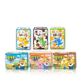 Bánh quy pororo khủng long cho bé 65g hàn quốc
