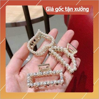 Sét 3 kẹp tóc đính đá hàn quốc siêu xinh - shop lemarx