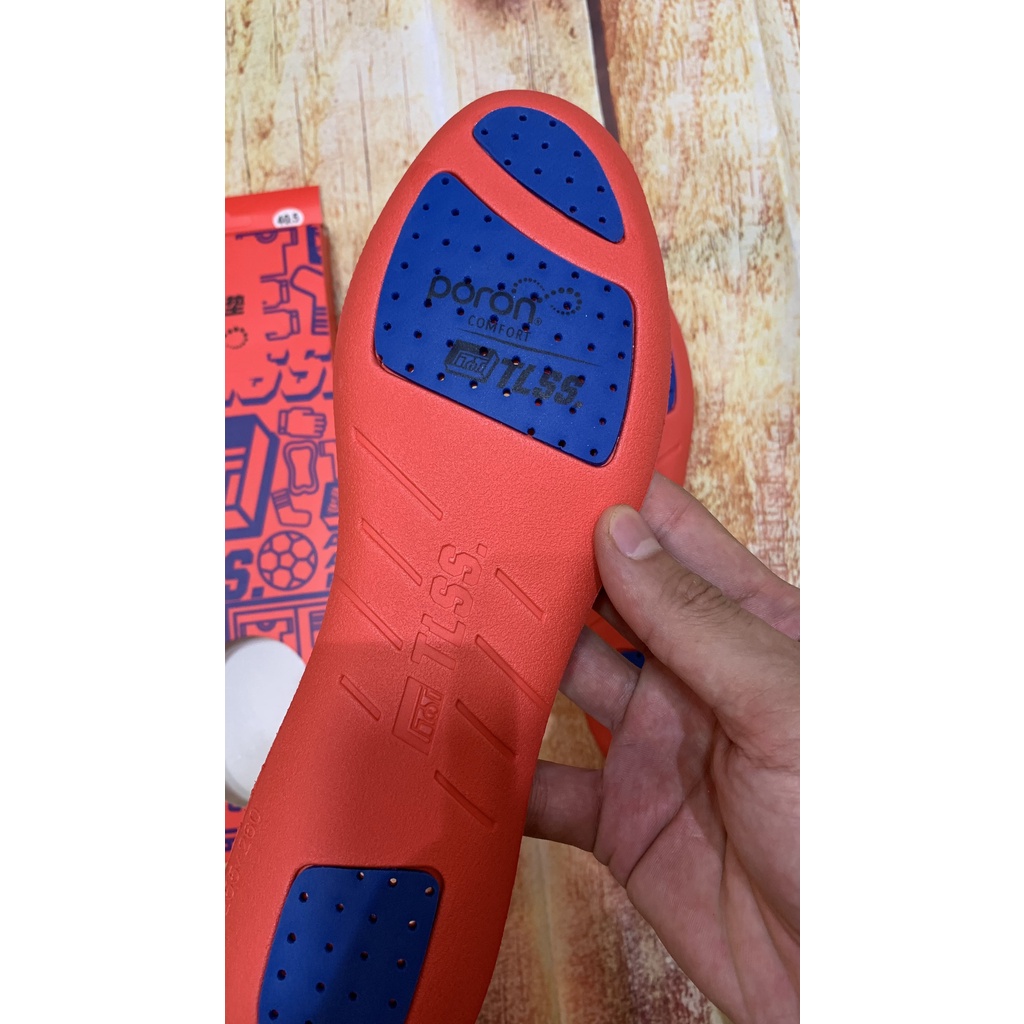 Miếng Lót Giày PORON VIVE Lót Giày Đá Bóng Thể Thao Cao Cấp Êm Thoáng Khí, Chống Trơn Trượt 3D TLSS JSD14