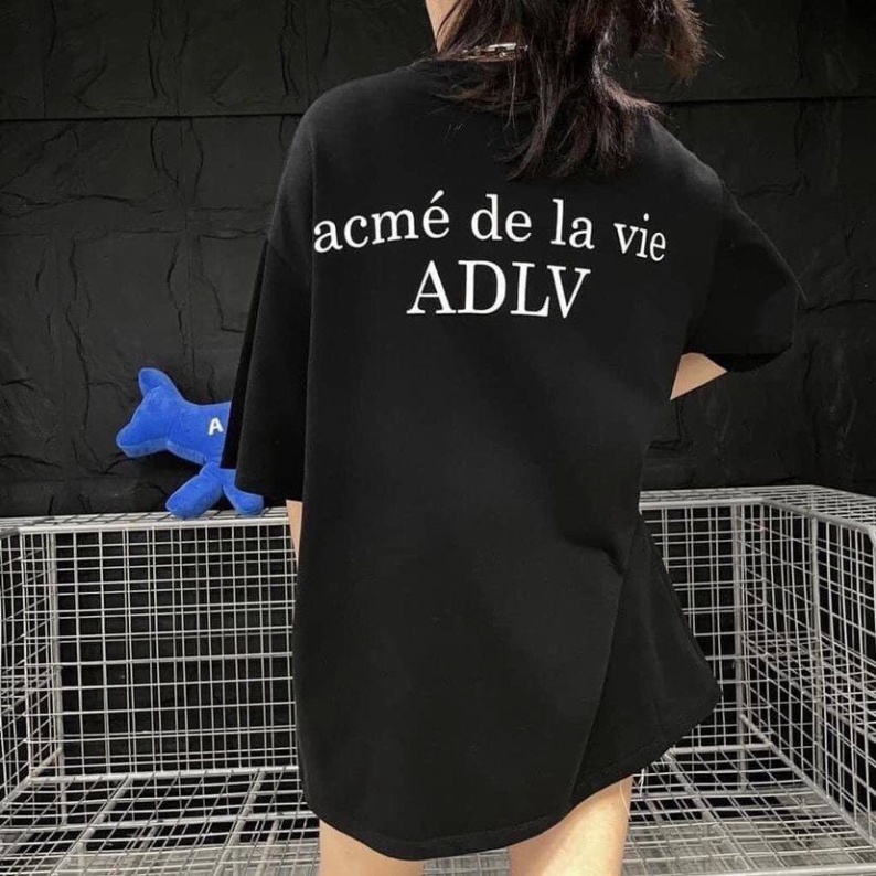 Áo Thun Nữ The Local Brand - Adlv Classic , Áo Cộc Basic Tối Tân Tính Cách Chất Cotton Cứng Cáp Oversize