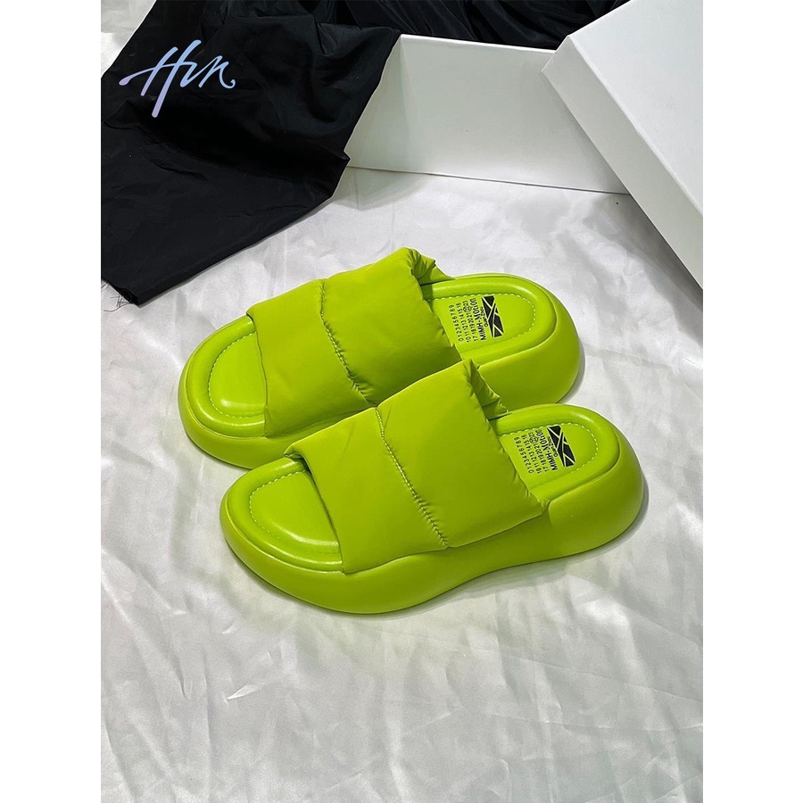 Dép Quai Ngang Đế Dày Thoải Mái Thời Trang Mùa Hè 2023 Mới Cho Nữ