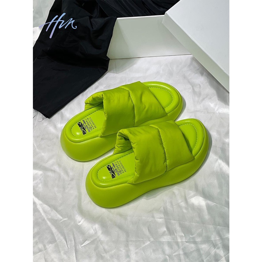 Dép Quai Ngang Đế Dày Thoải Mái Thời Trang Mùa Hè 2023 Mới Cho Nữ