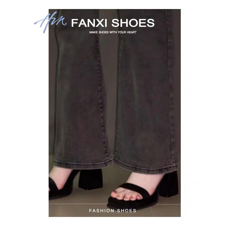 One Giày Sandal Cao Gót Hở Ngón Thời Trang Mùa Hè 2023 Dành Cho Nữ