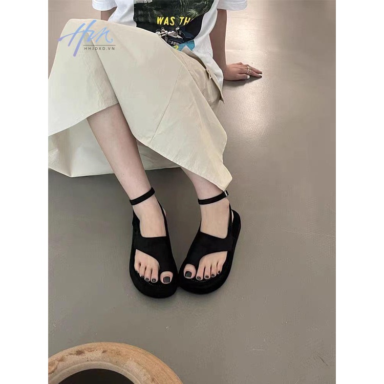 Giày Sandal Hở Ngón Đế Dày Siêu Nhẹ Phong Cách Bohemian Thời Trang Mùa Hè Hàn Quốc 2023 Mới