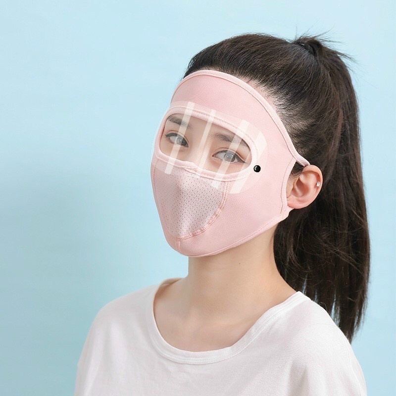Khẩu Trang Ninja Che Kín Mặt Chống Nắng Có KÍNH  Mẫu Mới Hàng Loại 1
