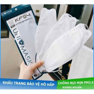 [ Combo 50 chiếc] Khẩu Trang 4D KF94 UNIMASK cao cấp dày 4 lớp