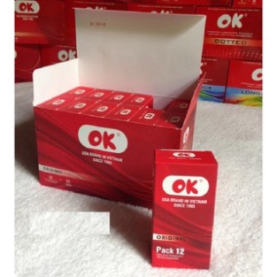 Bao Cao Su OK Original Chính Hãng siêu mỏng kéo dài thời gian quan hệ- Tổng kho bao cao su Hà Nội