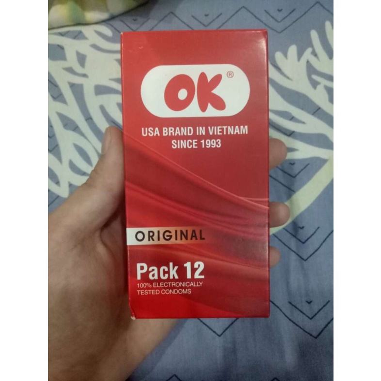 Bao Cao Su OK Original Chính Hãng siêu mỏng kéo dài thời gian quan hệ- Tổng kho bao cao su Hà Nội