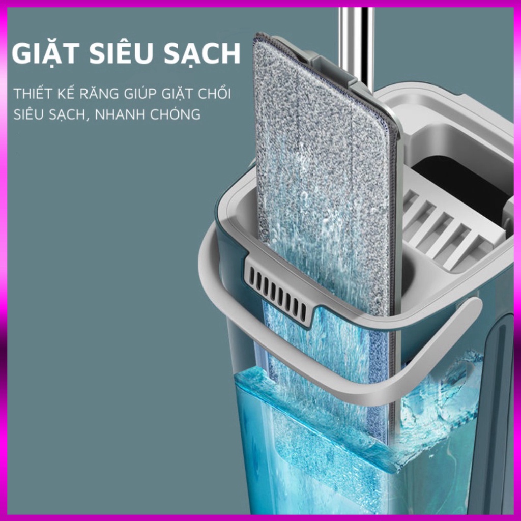 Cây Lau Nhà Tự Vắt Thông Minh MOPScratch Chổi Lau Nhà Tự Vắt Thông Minh Bộ Lau Nhà 360 Độ Cao Cấp Tặng Kèm Bông Lau rẻ n | BigBuy360 - bigbuy360.vn