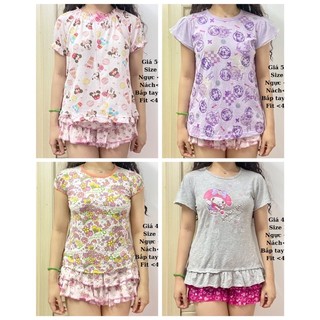 Áo baby tee 2hand, My Melody, Precure, Mickey, Minnie, Kimetsu No Yaiba, Demon Slayer, cute, kidcore, kawaii