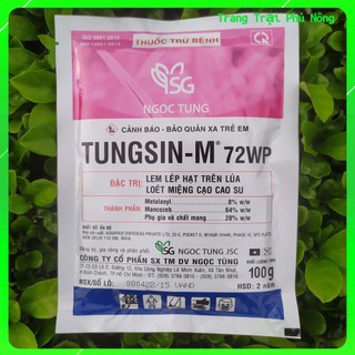Thuốc trừ bệnh tungsin-m 72wp - gói 100g
