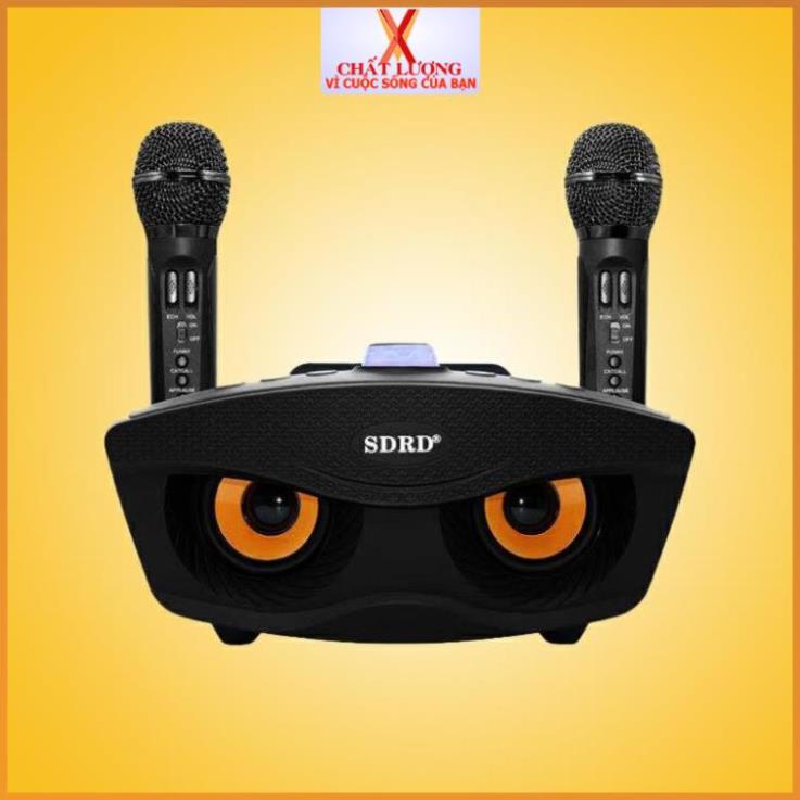Loa Karaoke Bluetooth SD306 Bản Mới 2023 - “Mê Thích Nhích” - Tặng Kèm 2 Micro Đa Năng.