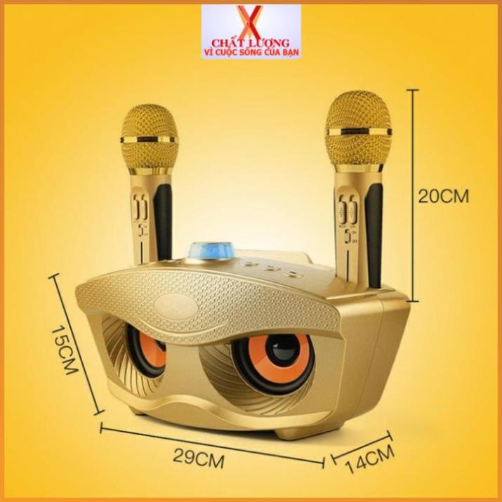 Loa Karaoke Bluetooth SD306 Bản Mới 2023 - “Mê Thích Nhích” - Tặng Kèm 2 Micro Đa Năng.