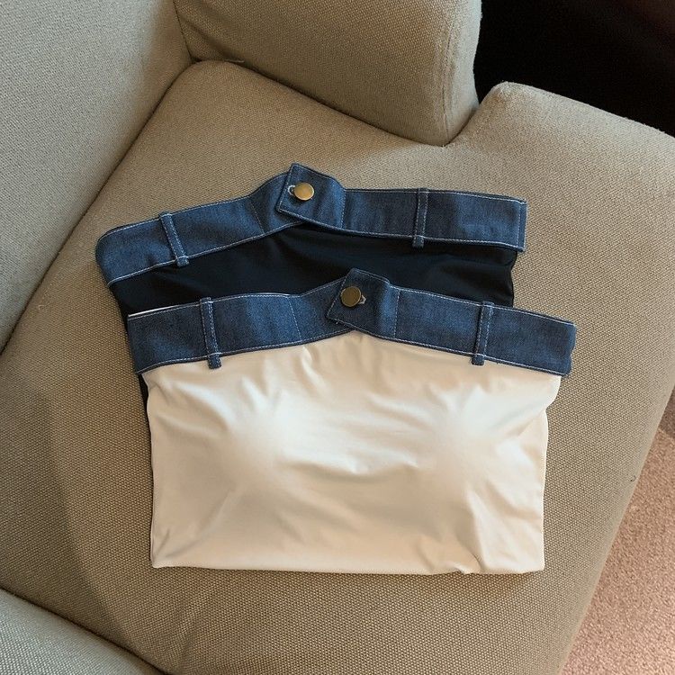 Jiashucheng Áo Ống Ôm Dáng Ngắn Quyến Rũ Thời Trang Mùa Hè Cho Nữ