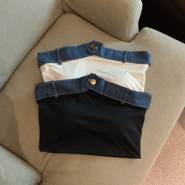 Jiashucheng Áo Ống Ôm Dáng Ngắn Quyến Rũ Thời Trang Mùa Hè Cho Nữ