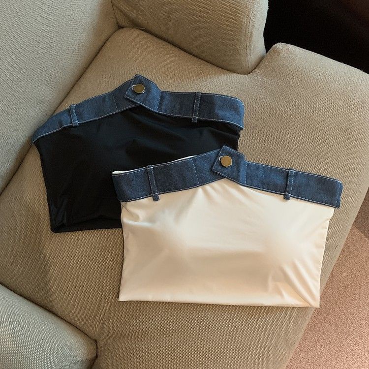 Jiashucheng Áo Ống Ôm Dáng Ngắn Quyến Rũ Thời Trang Mùa Hè Cho Nữ