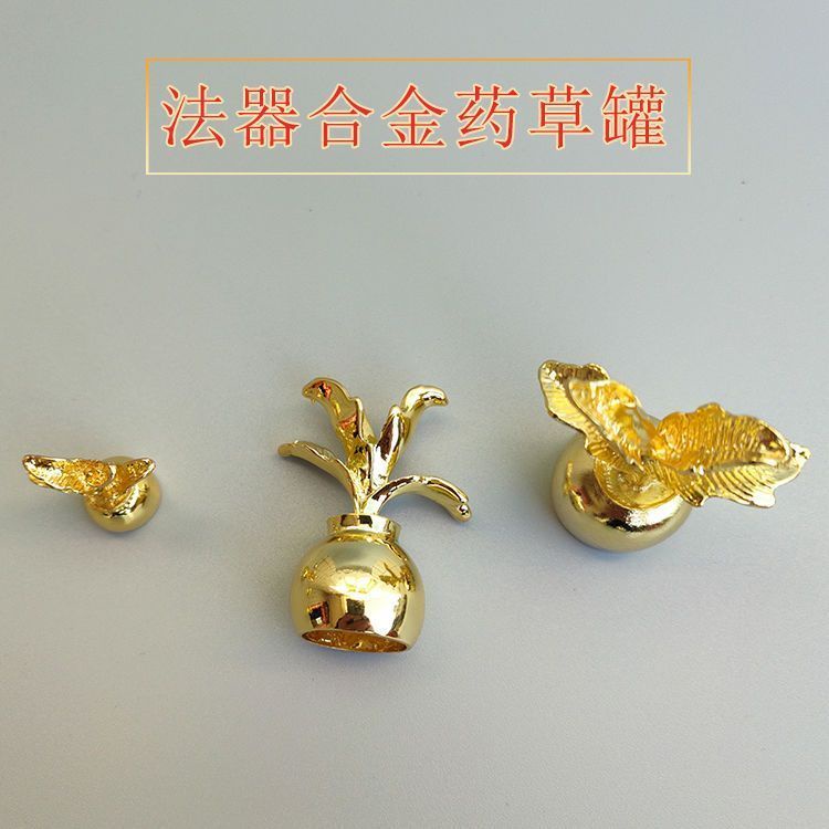 Tượng Phật Shakyamuni Hình Hoa Sen Bằng Hợp Kim Trang Trí Nhà Cửa