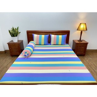 Drap thun hàn quốc _ không áo gối. nệm 5_15cm