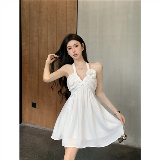 Jiashucheng Đầm Hai Dây Cổ Chữ V Dáng Ôm Thời Trang Quyến Rũ Cho Nữ