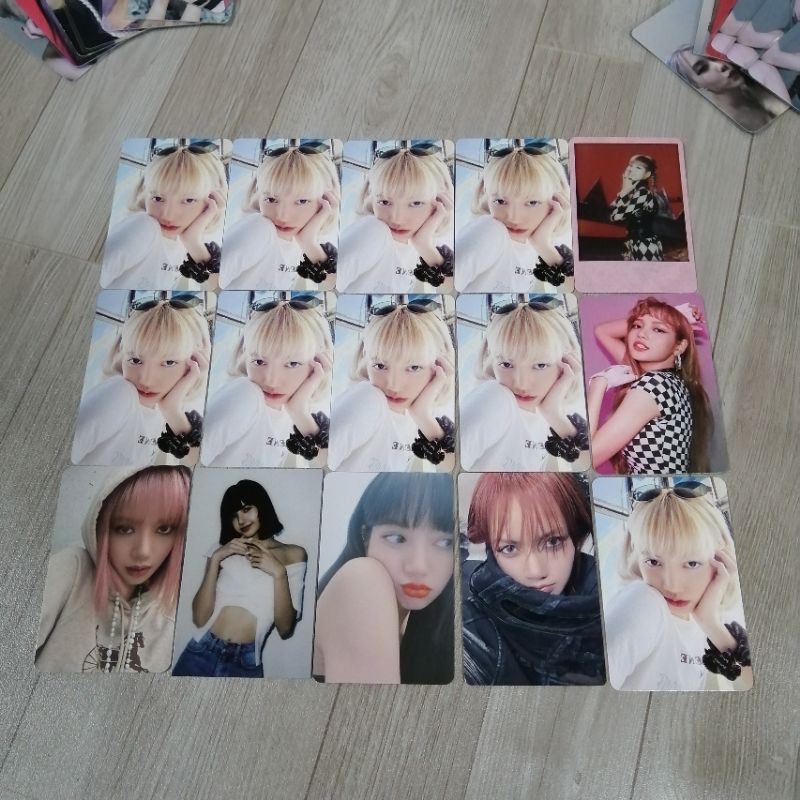 Card Lisa Li kính BLACKPINK official