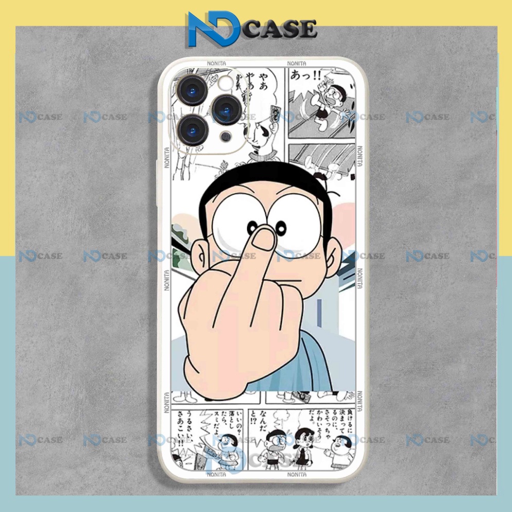 Ốp lưng iphone anime chuyện tranh hoạt hình doraemon nobita cute dễ thương ip 6/6s/7/8/X/XS/11/12/13/14 Pro Plus Max