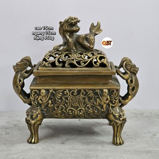 Xông trầm lân bằng đồng