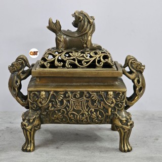 Xông trầm lân bằng đồng