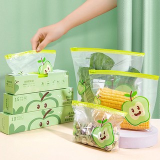 Túi zip đựng thực phẩm túi zip đựng thực phẩm tái sử dụng nhật bản đa năng khóa kéo