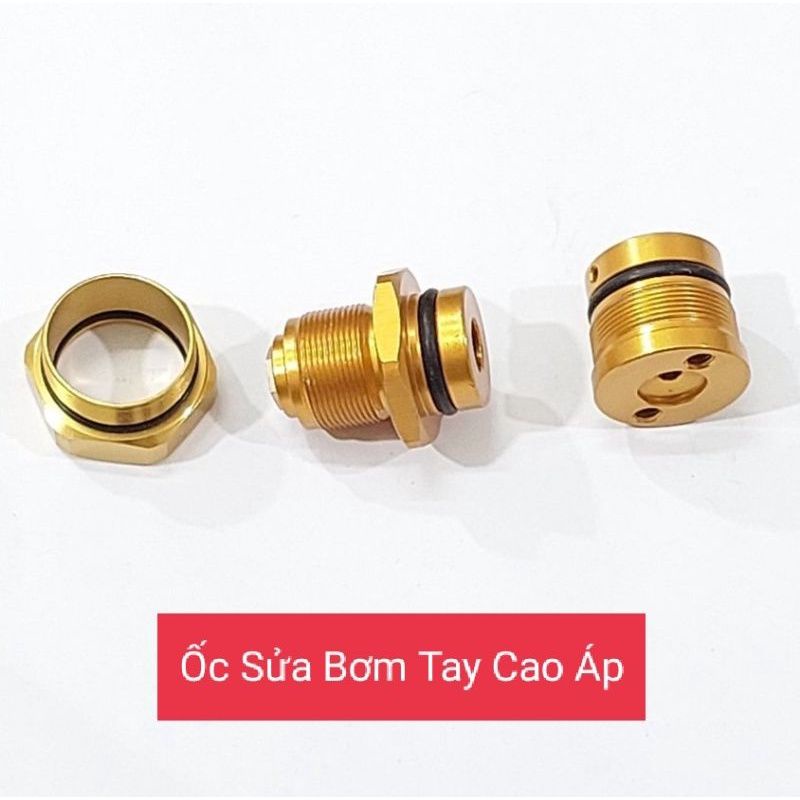 Ốc Nén Bơm Tay Cao Áp, Ốc Chân Bơm, Ốc tay cầm, Phụ kiện Sửa Bơm Cao Áp
