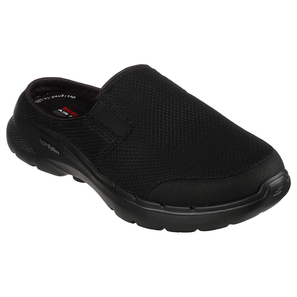 Skechers Nam Giày Thể Thao Đi Bộ GOwalk 6 Walking Air-Cooled Goga Mat - 216270-BBK