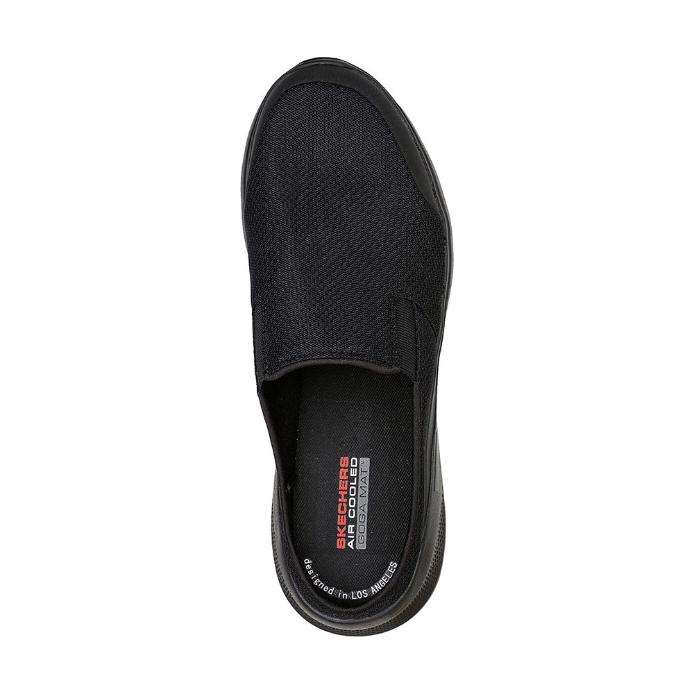 Skechers Nam Giày Thể Thao Đi Bộ GOwalk 6 Walking Air-Cooled Goga Mat - 216270-BBK