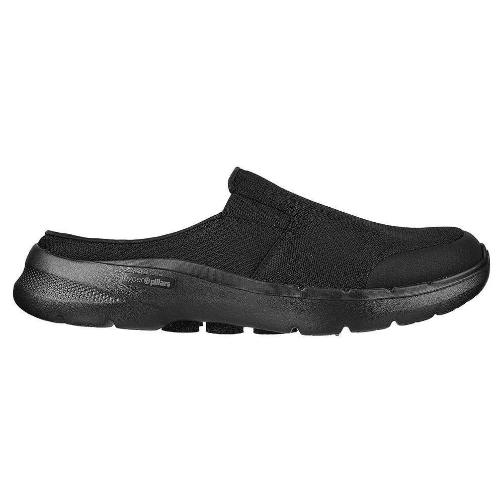 Skechers Nam Giày Thể Thao Đi Bộ GOwalk 6 Walking Air-Cooled Goga Mat - 216270-BBK