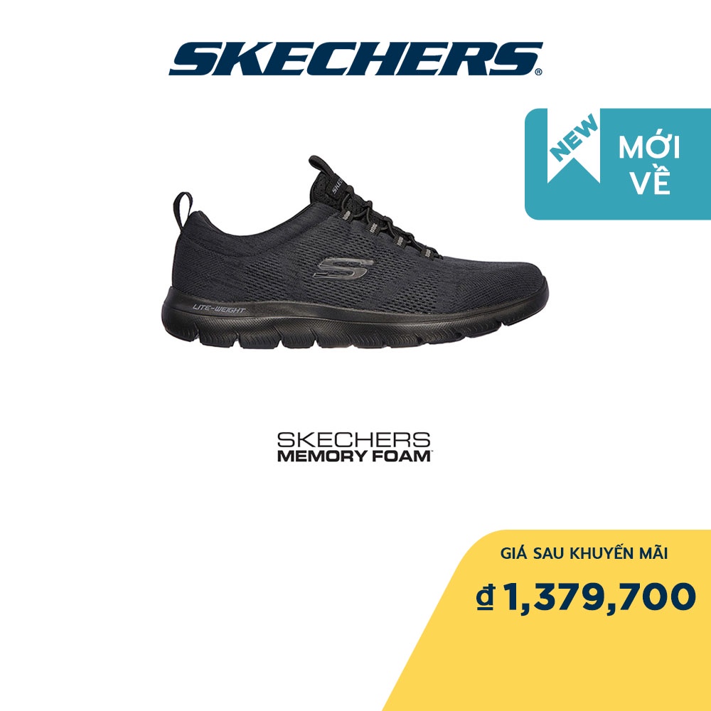 Skechers Nam Giày Thể Thao Sport Summits Memory Foam - 232186-BBK
