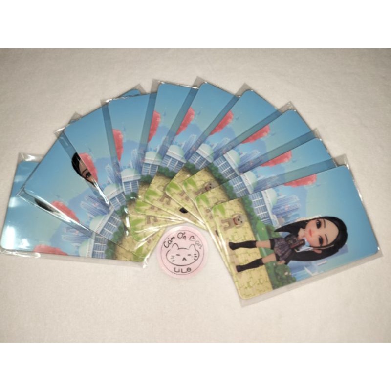 Bộ thẻ ảnh BLACKPINK The Game Coupon Card - BPTG