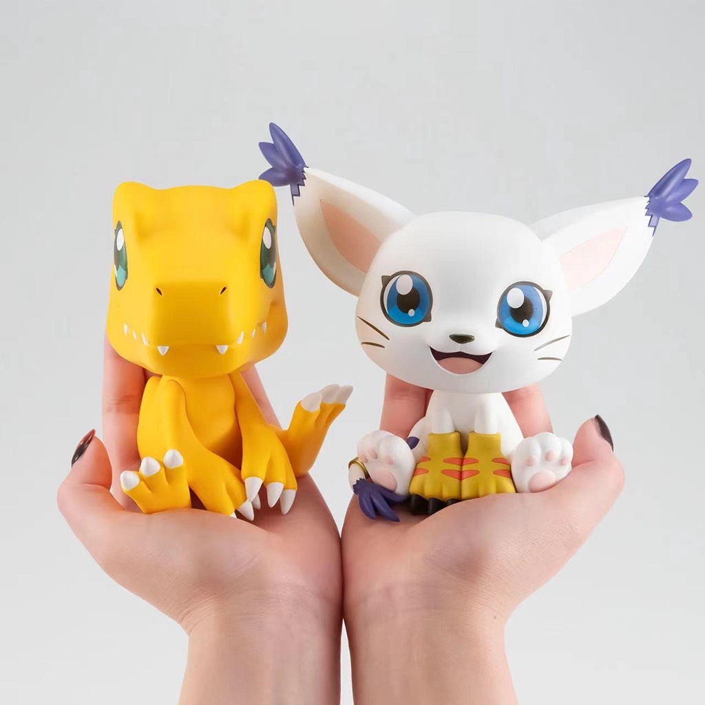 Douyin Digimon mới Yagu Beast Dilu Beast Q phiên bản đồ trang trí thủ công nhỏ làm bằng tay