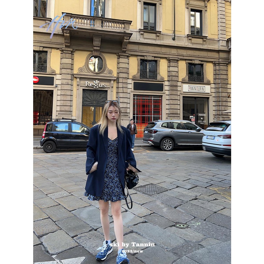 Đầm Hoa Hai Dây Thời Trang Mùa Hè Xinh Xắn Dành Cho Nữ