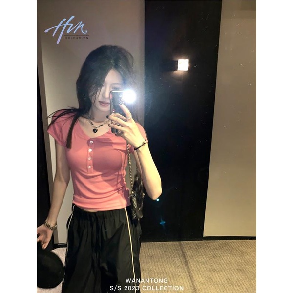 Áo Thun Tay Ngắn Màu Sắc Thời Trang Mùa Hè Cho Phái Nữ