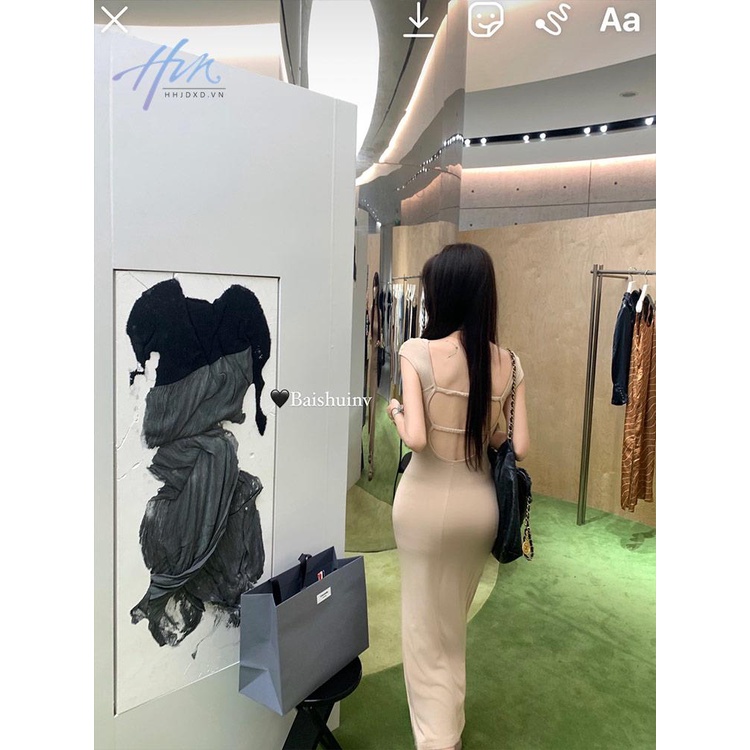 Đầm Tay Ngắn Dáng Ôm Thiết Kế Tinh Tế Thời Trang Mùa Hè Cho Nữ