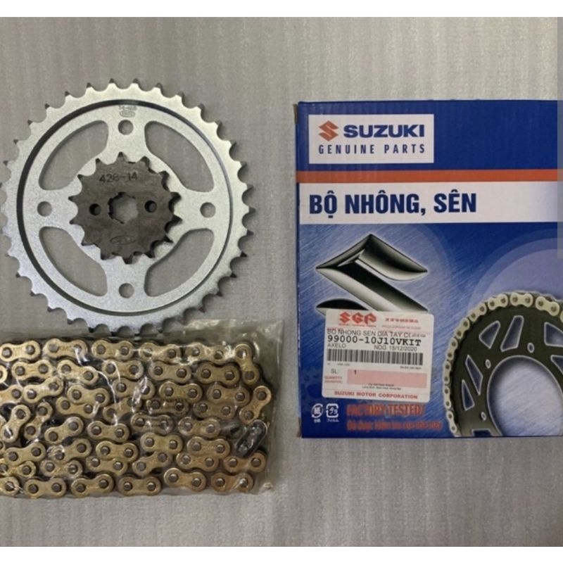 Nhông sên dĩa axelo 125