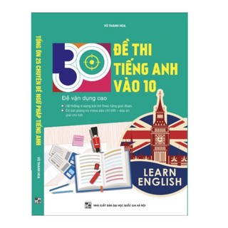 Sách - 30 đề thi tiếng anh vào 10