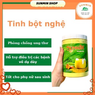 Tinh bột nghệ nguyên chất Sunmin 500g