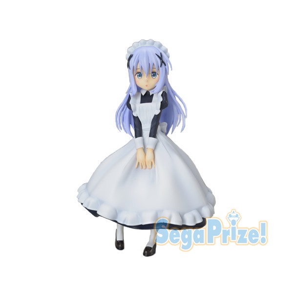 [CÓ SẴN] Mô hình Gochuumon wa Usagi Desu ka?? - Kafuu Chino - Tippy - PM Figure - Maid Ver. (SEGA)