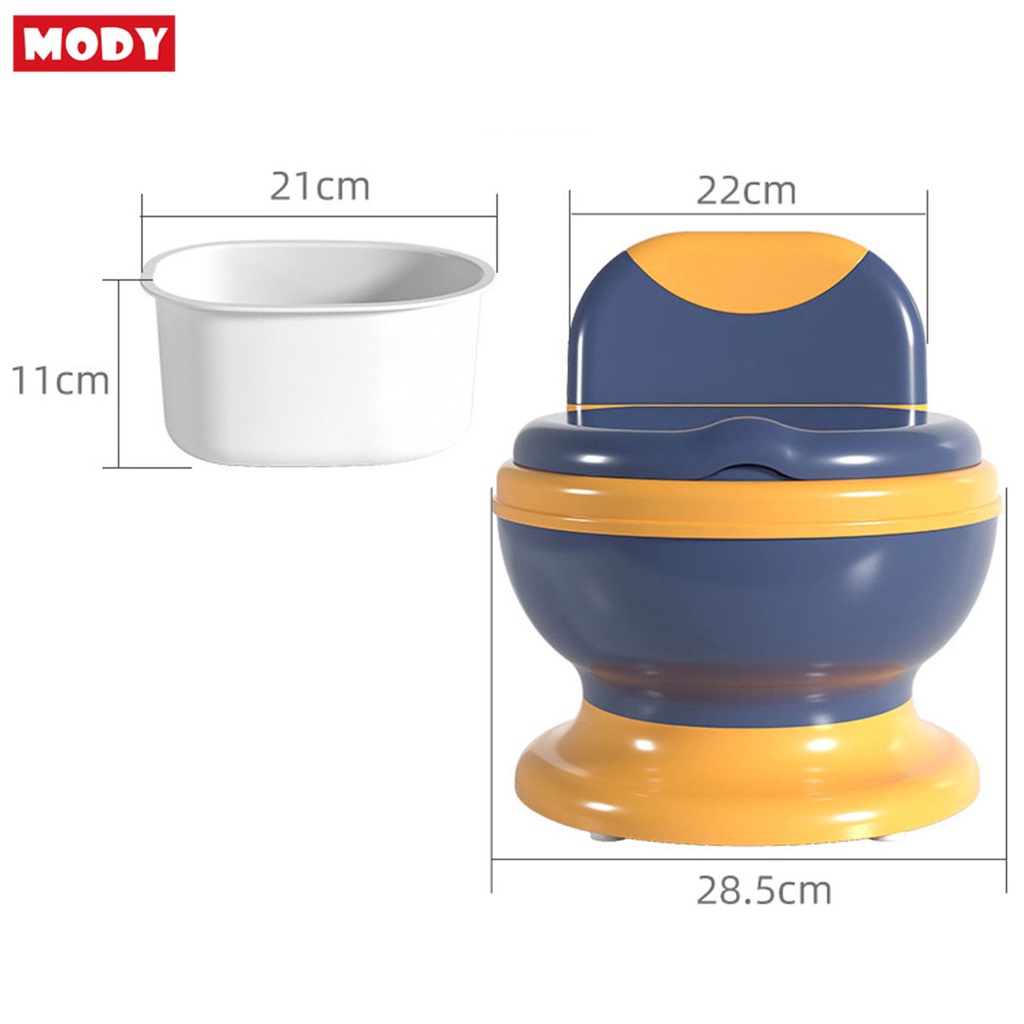 Freeship Bô đi vệ sinh cho bé mô phỏng hình bồn cầu bằng nhựa cao cấp Mody M342832 sale hè 50%