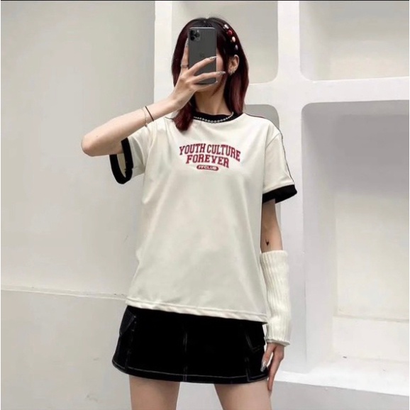 Áo thun Baby Tee YOUTH CULTURE tay ngắn Unisex hottend hiện tại, áo phông nữ phong cách thể tho Hàn Quốc AP10 | BigBuy360 - bigbuy360.vn