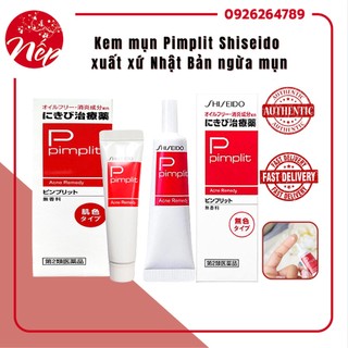 Kem mụn Pimplit Shiseido xuất xứ Nhật Bản ngừa mụn, kem chấm mụn giúp giảm sạch mụn