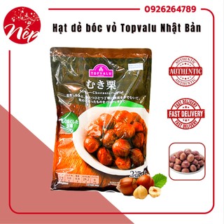 Hạt dẻ tách vỏ sấy khô 225g Topvalu Nhật Bản