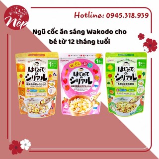 Ngũ cốc ăn sáng Wakodo cho bé từ 12 tháng tuổi (DATE 2024)