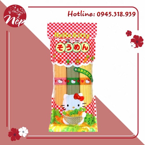 MÌ SOMEN RAU CỦ HELLO KITTY 300G (DATE 07-2021)
