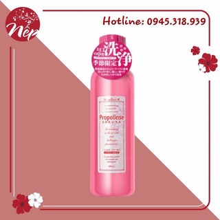 Nước súc miệng Propolinse màu hồng 600ml